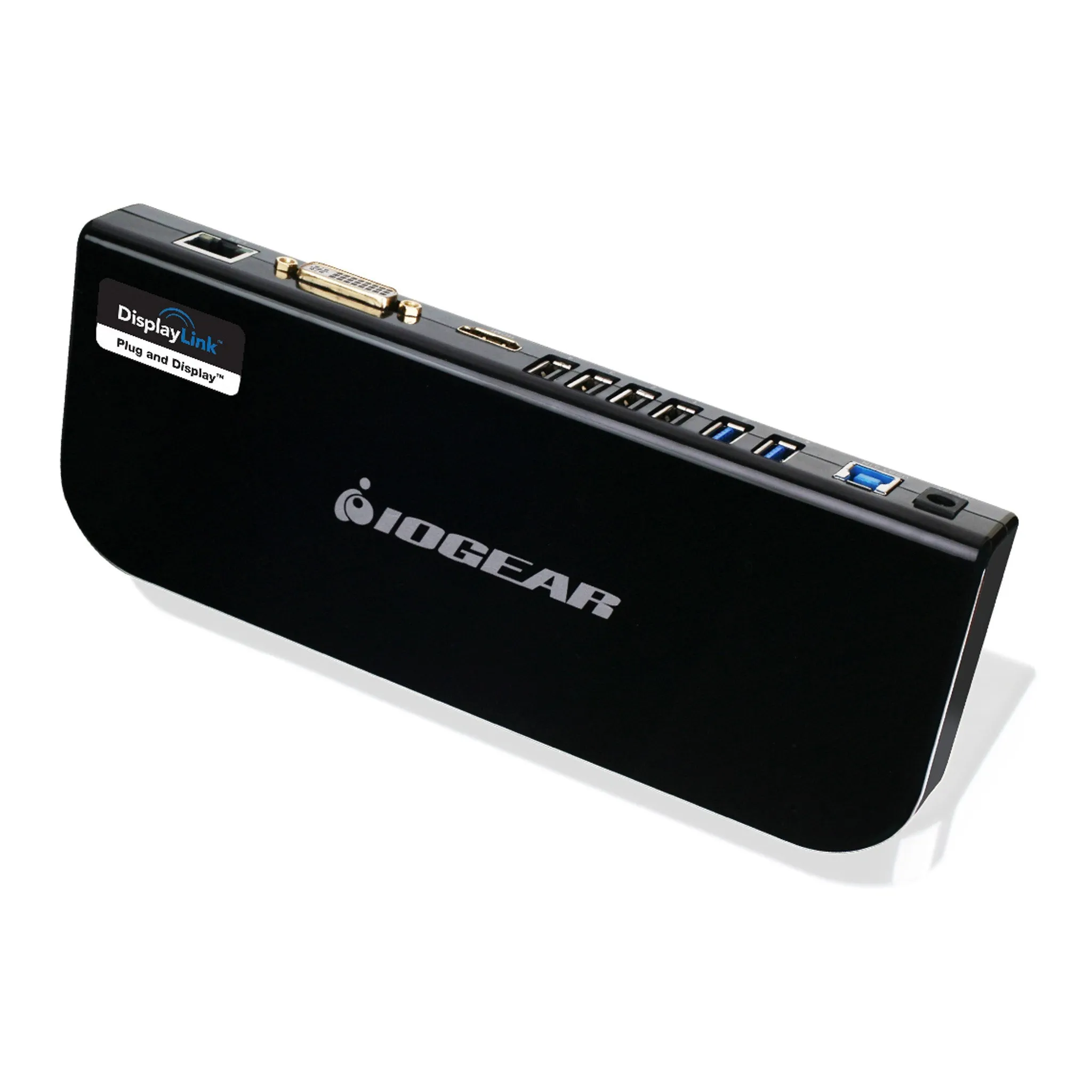Iogear GUD300 USB 3.0 Universal Docking Station with Power Adapter