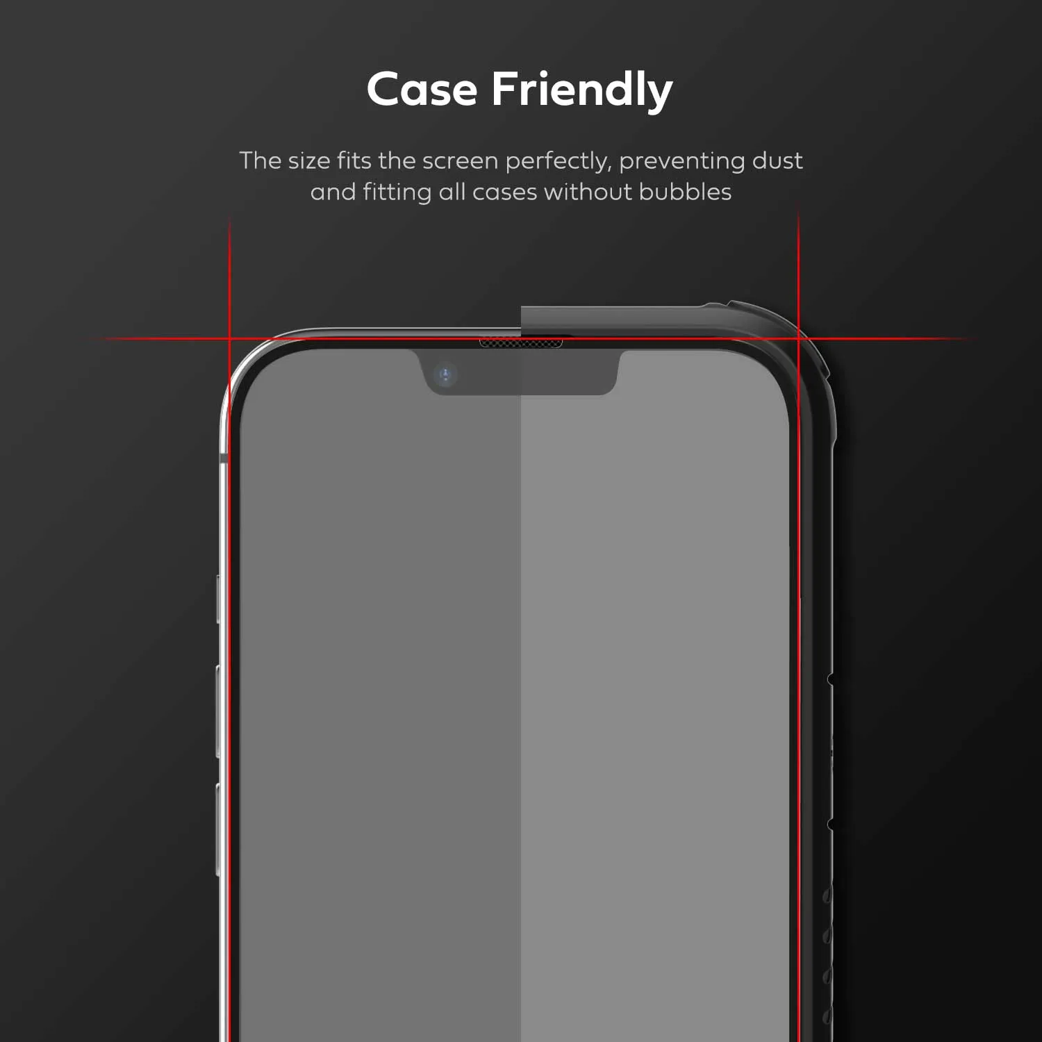iPhone 14 Plus Full Tempered Glass Screen Protector 2 Pack