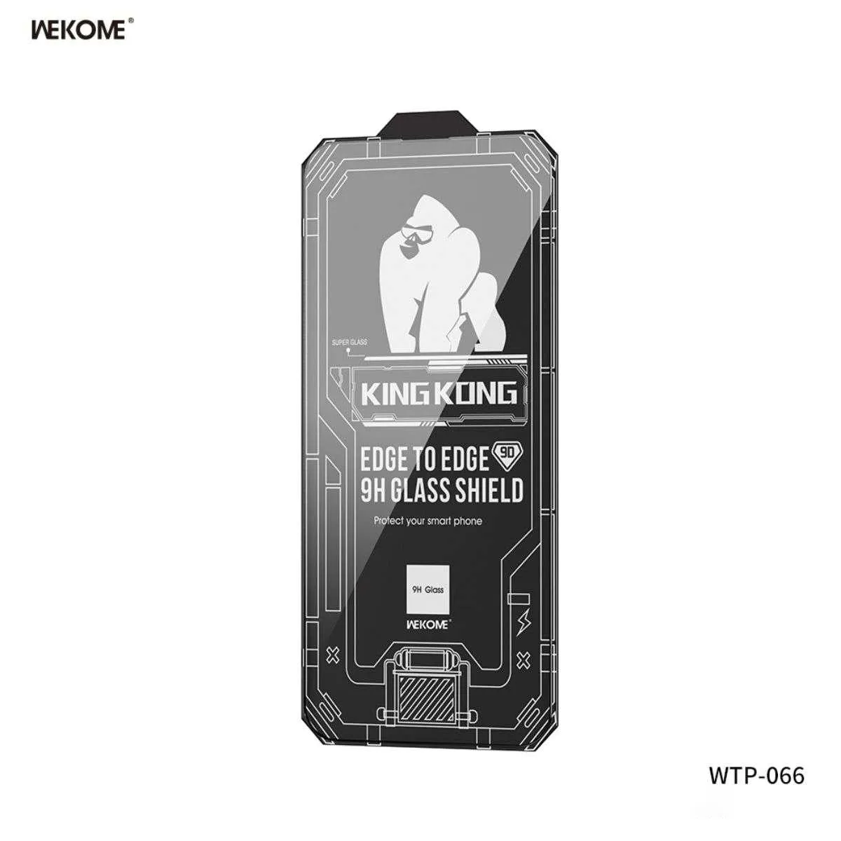 iPhone 14 WEKOME 9D Curved HD Tempered Glass Screen Protector WTP-066