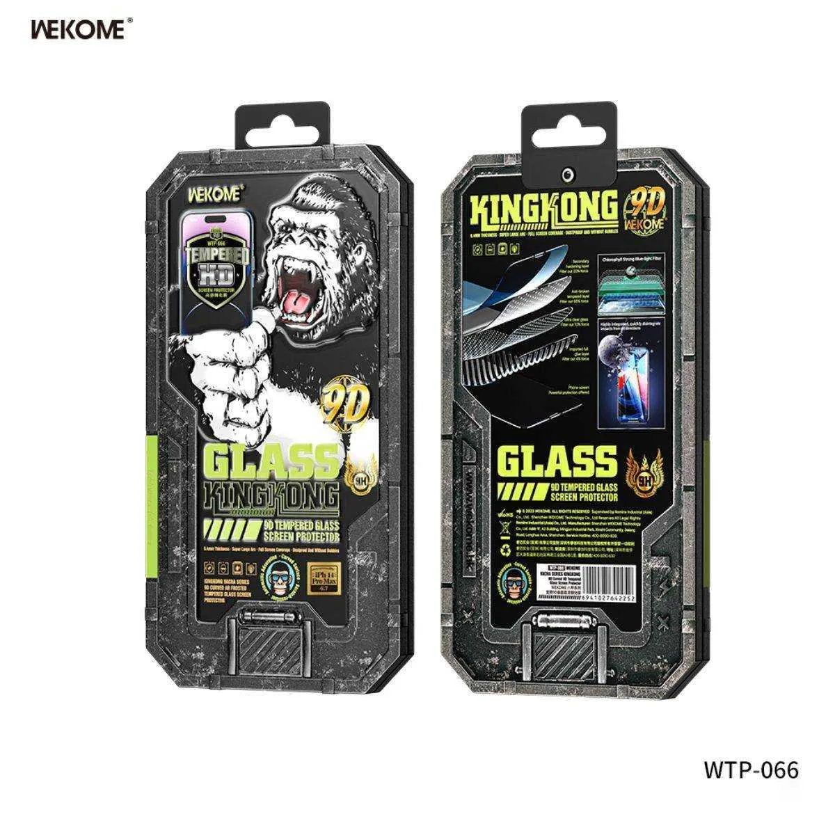 iPhone 14 WEKOME 9D Curved HD Tempered Glass Screen Protector WTP-066