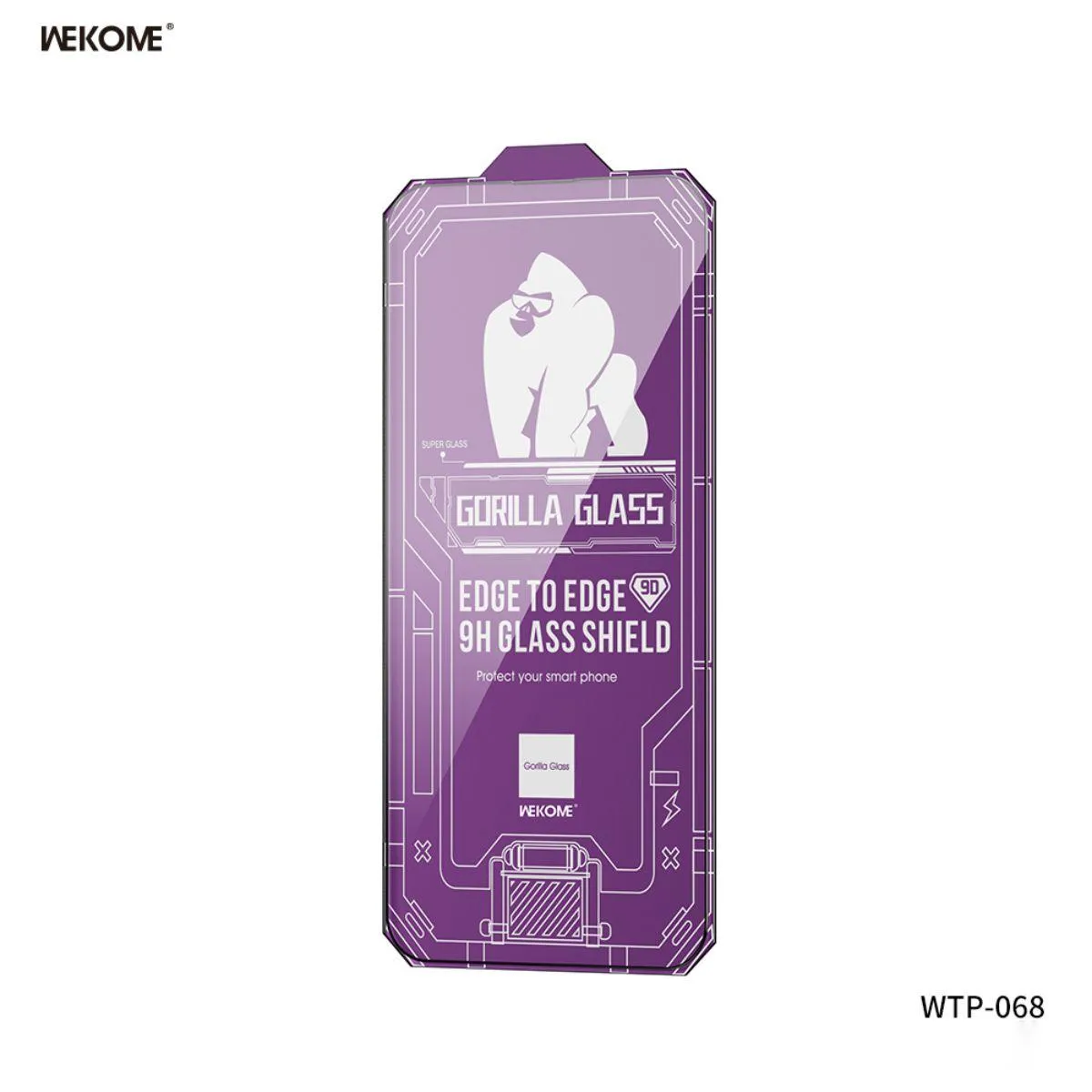 iPhone 15 Pro Max WEKOME Corning 9D Curved HD Tempered Glass Screen Protector WTP-068