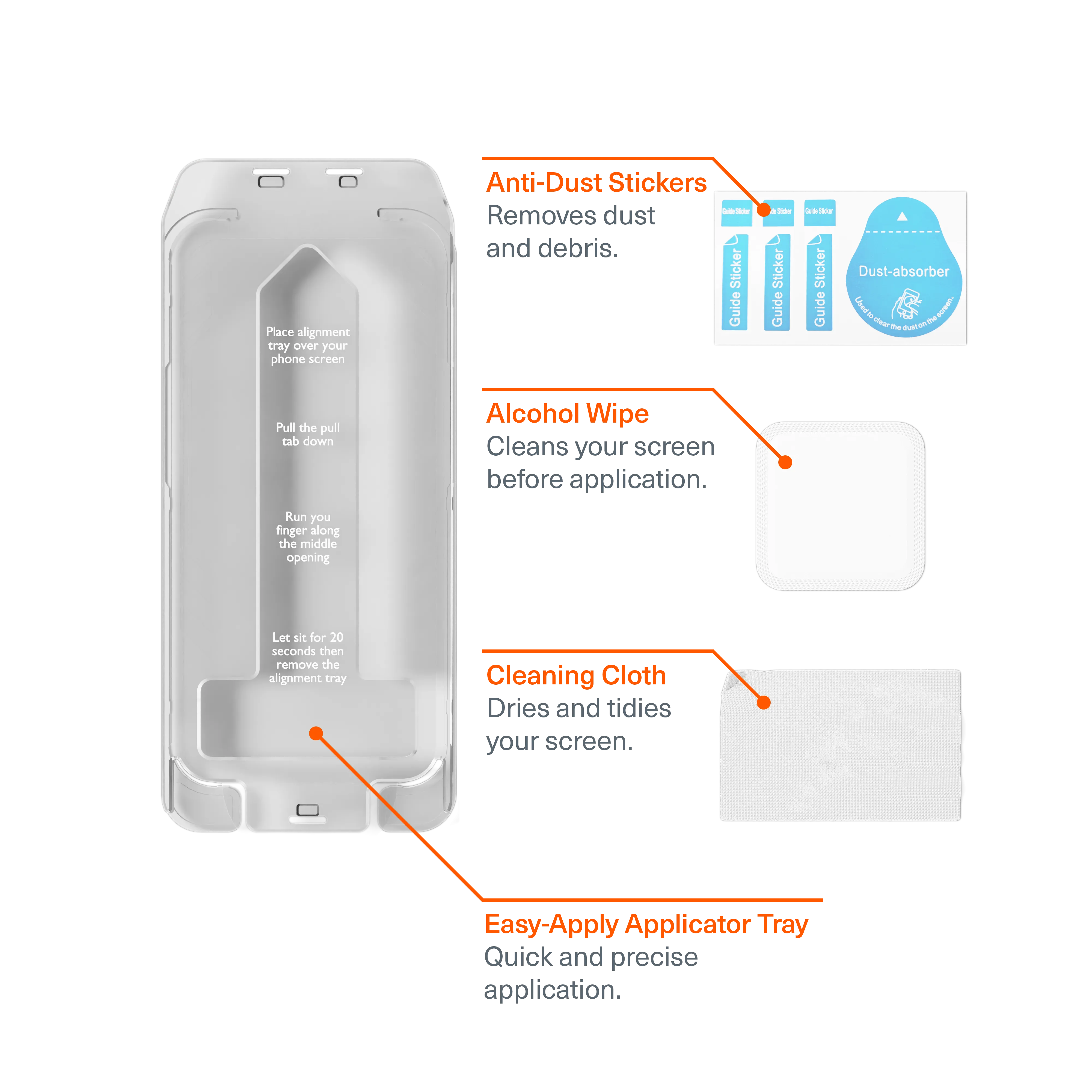 iPhone 16/15 Glass Screen Protector
