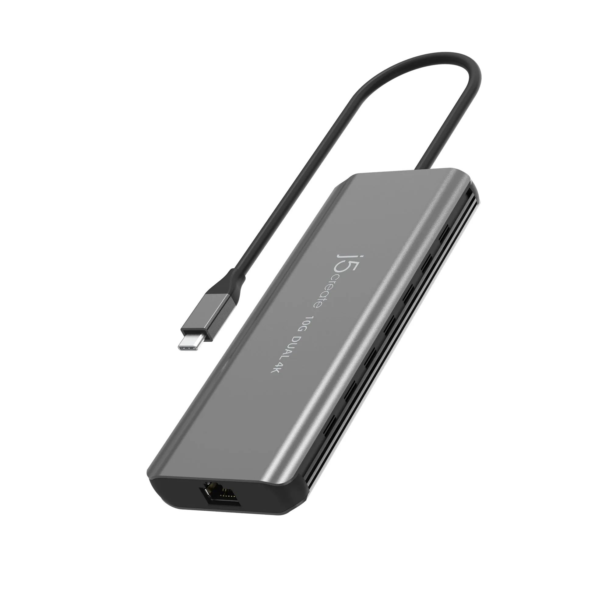j5create USB-C® Dual 4K HDMI™ 10Gbps Mini Dock, JCD398