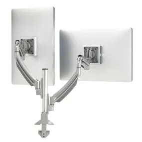 K1C220S Kontour Series Dual monitor mounts create flexible, functional workspaces in a wide variety of settings.