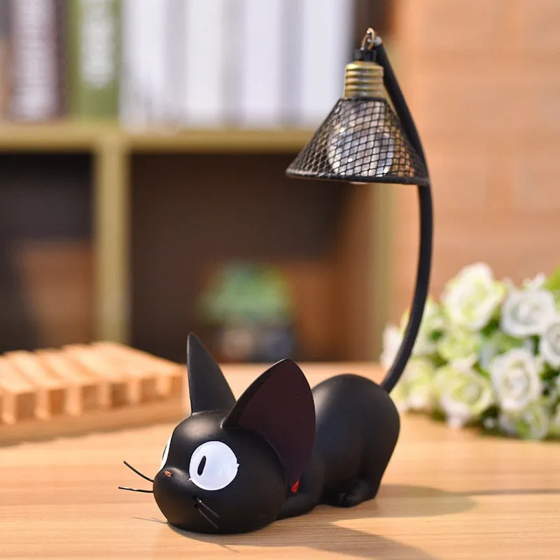 Kawaii Black Cat Lamp
