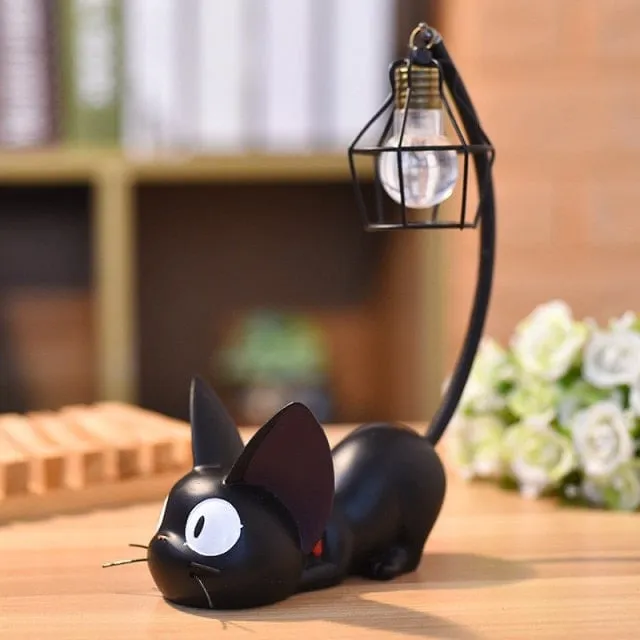 Kawaii Black Cat Lamp