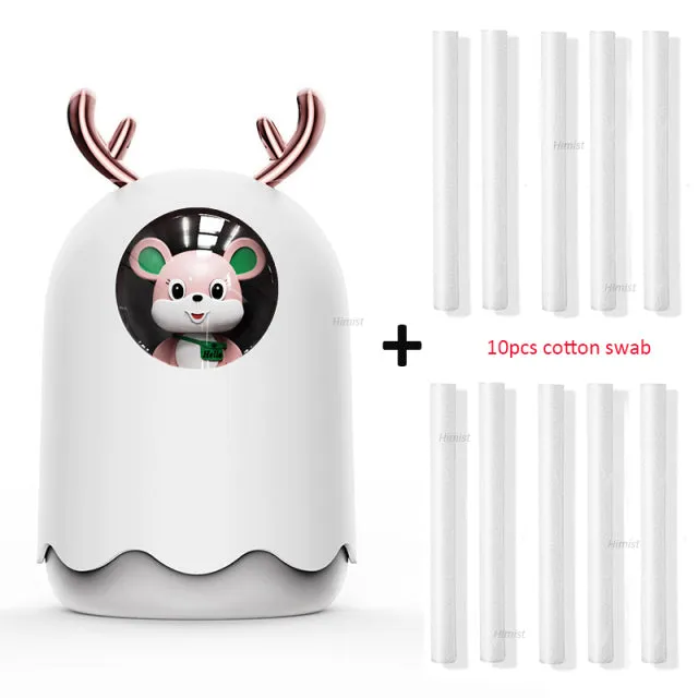 Kawaii Deer Wolf USB LED Humidifier