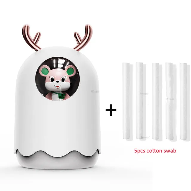 Kawaii Deer Wolf USB LED Humidifier