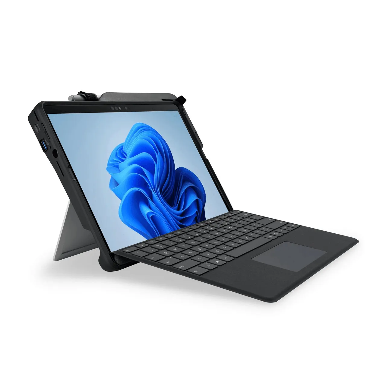 Kensington BlackBelt Mobile Dock Case Microsoft Surface Pro 8 HDMI/USB-C/A/SD Card Reader Ports