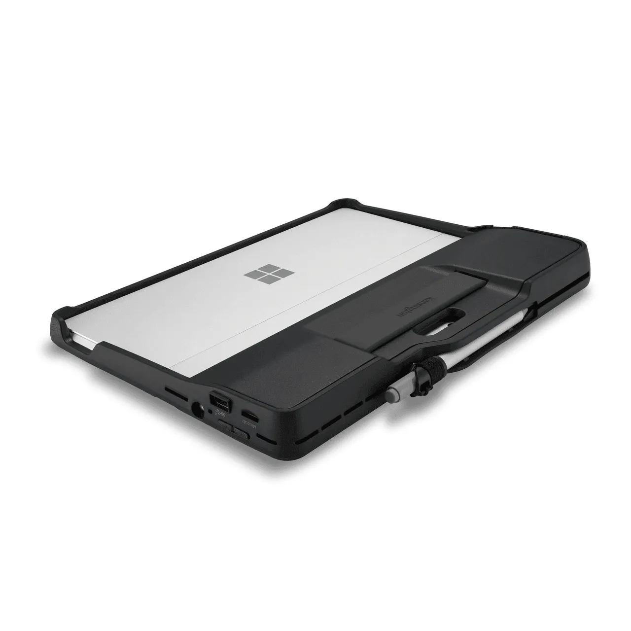 Kensington BlackBelt Mobile Dock Case Microsoft Surface Pro 8 HDMI/USB-C/A/SD Card Reader Ports
