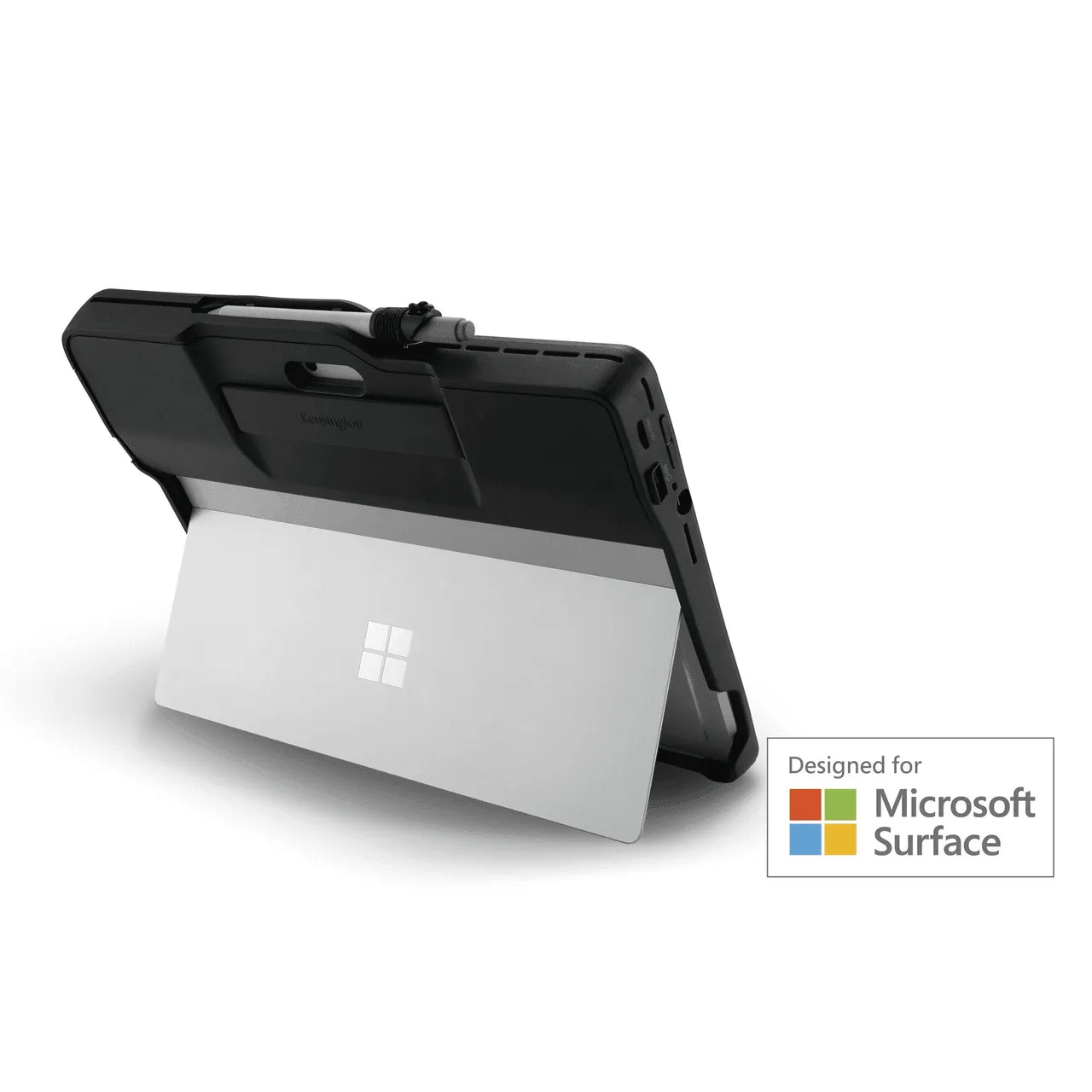 Kensington BlackBelt Mobile Dock Case Microsoft Surface Pro 8 HDMI/USB-C/A/SD Card Reader Ports