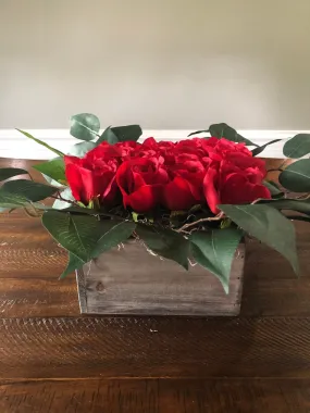 Kentucky Derby-Inspired Red Rose Displays - Set of Four