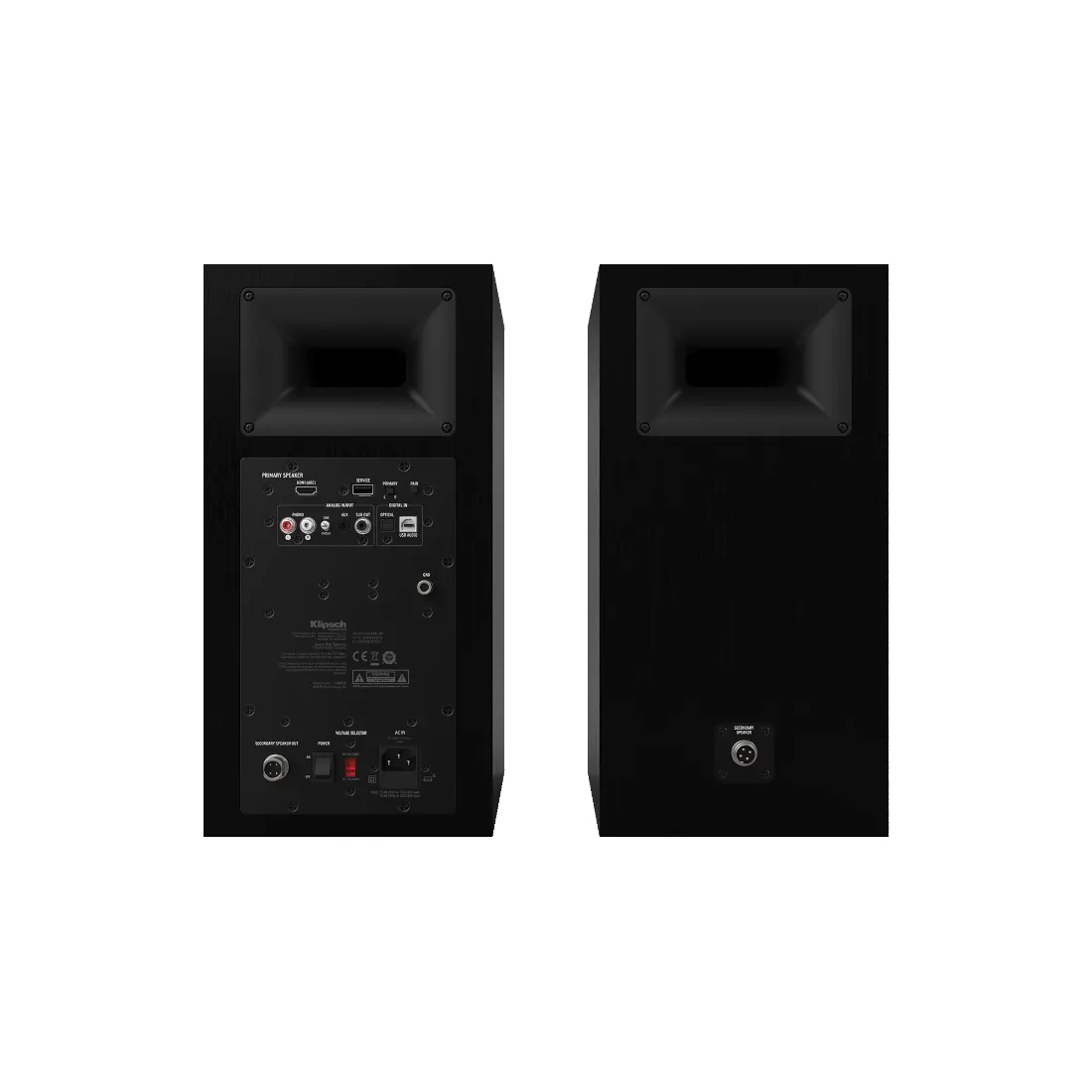 Klipsch The Sevens Heritage Inspired Active Bookshelf Speakers Pair