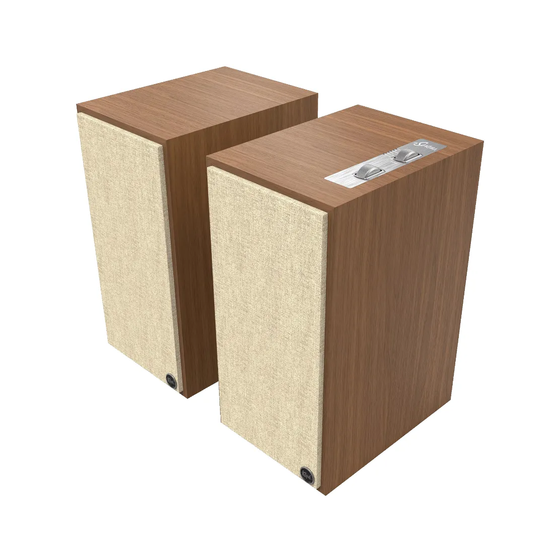 Klipsch The Sevens Heritage Inspired Active Bookshelf Speakers Pair