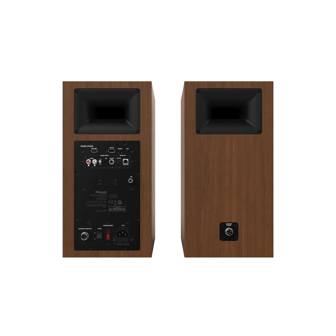 Klipsch The Sevens Heritage Inspired Active Bookshelf Speakers Pair