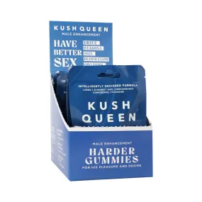 Kush Queen Harder Gummies Male Enhancement 12 Pack Display /1 pack