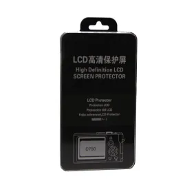 LCD Premium Tempered Glass Screen Protector for Nikon D750