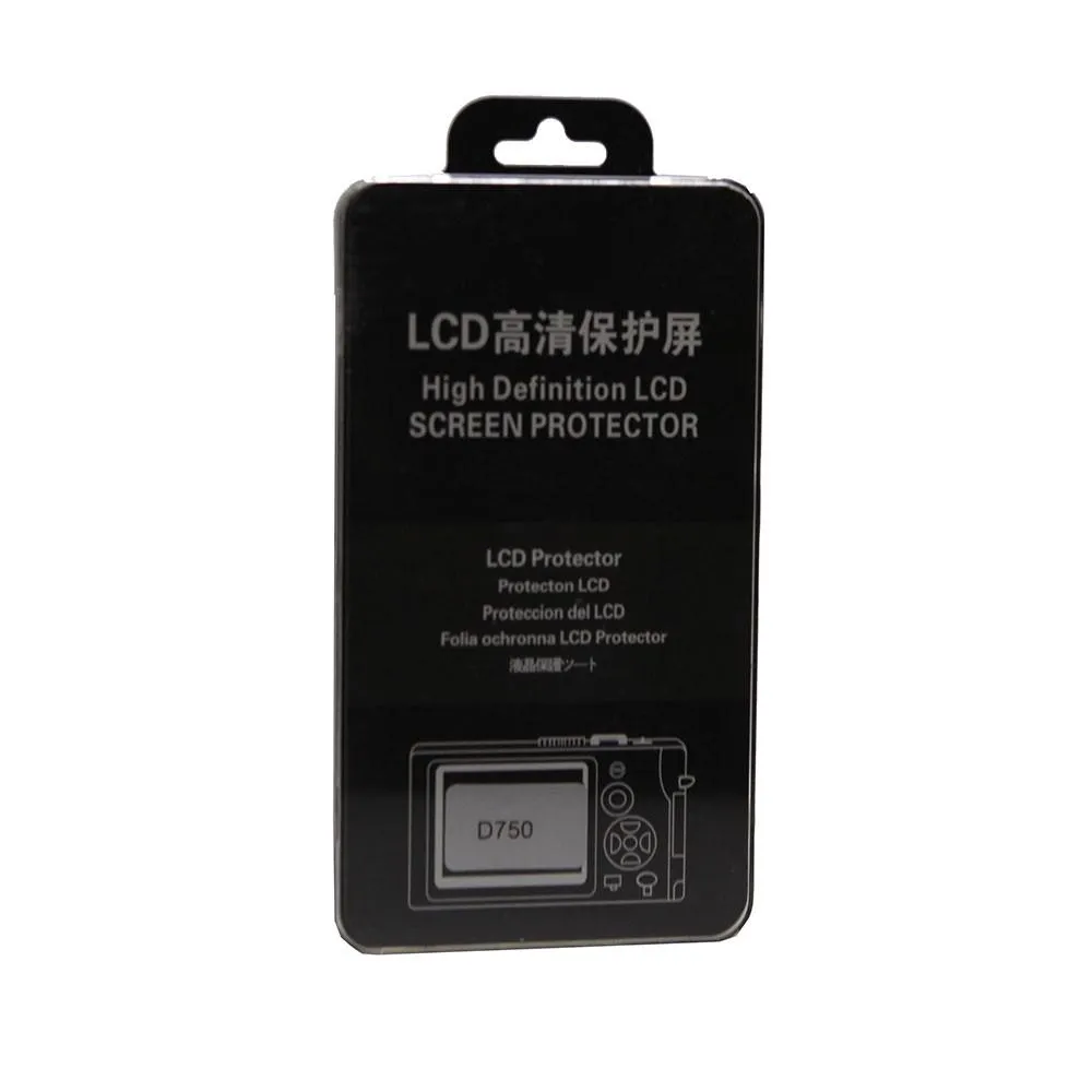 LCD Premium Tempered Glass Screen Protector for Nikon D750