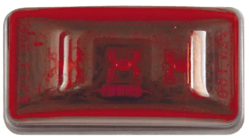 LED MINI CLEARANCE W/STUD-RED