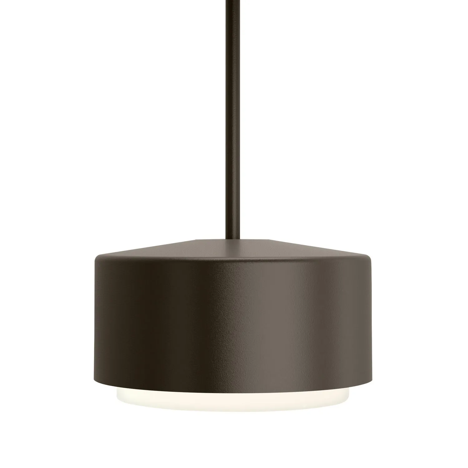 LED Outdoor Pendant from the Roton Collection in Bronze Finish by Visual Comfort Modern