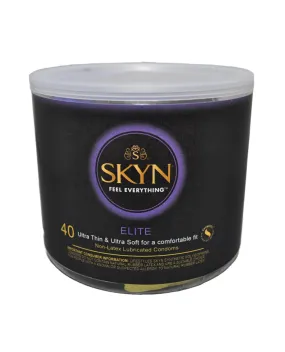 Lifestyles Elite SKYN Condom - Bowl of 40