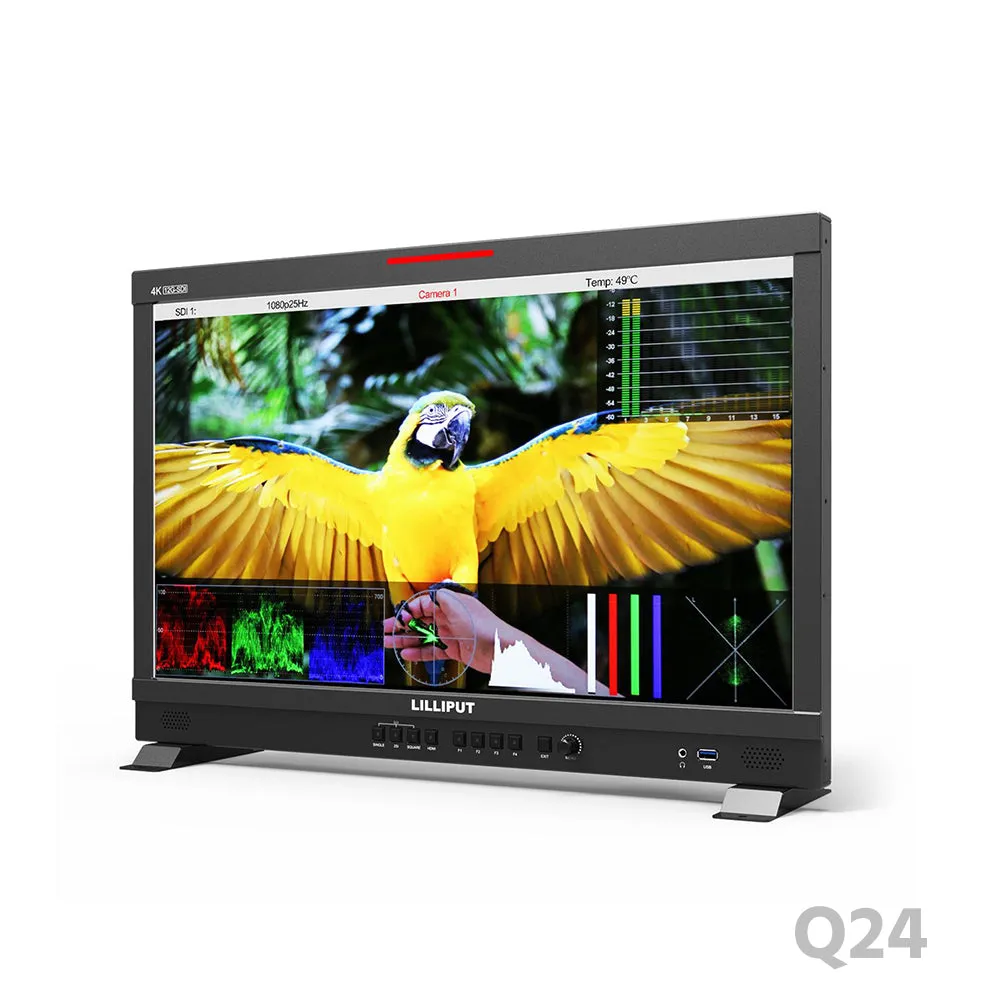 LiLLIPUT Q Series 12G-SDI/HDMI Broadcast Studio Monitor (V-Mount)