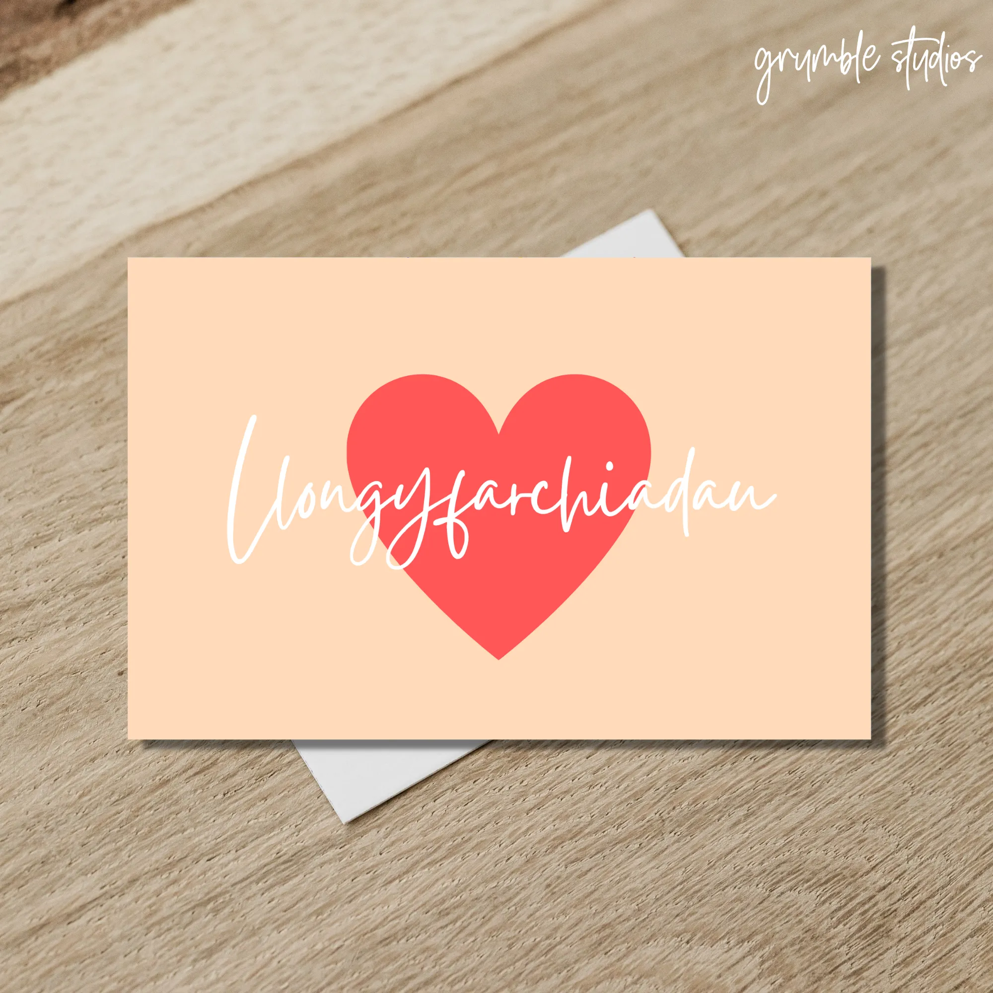 Llongyfarchiadau Welsh Card