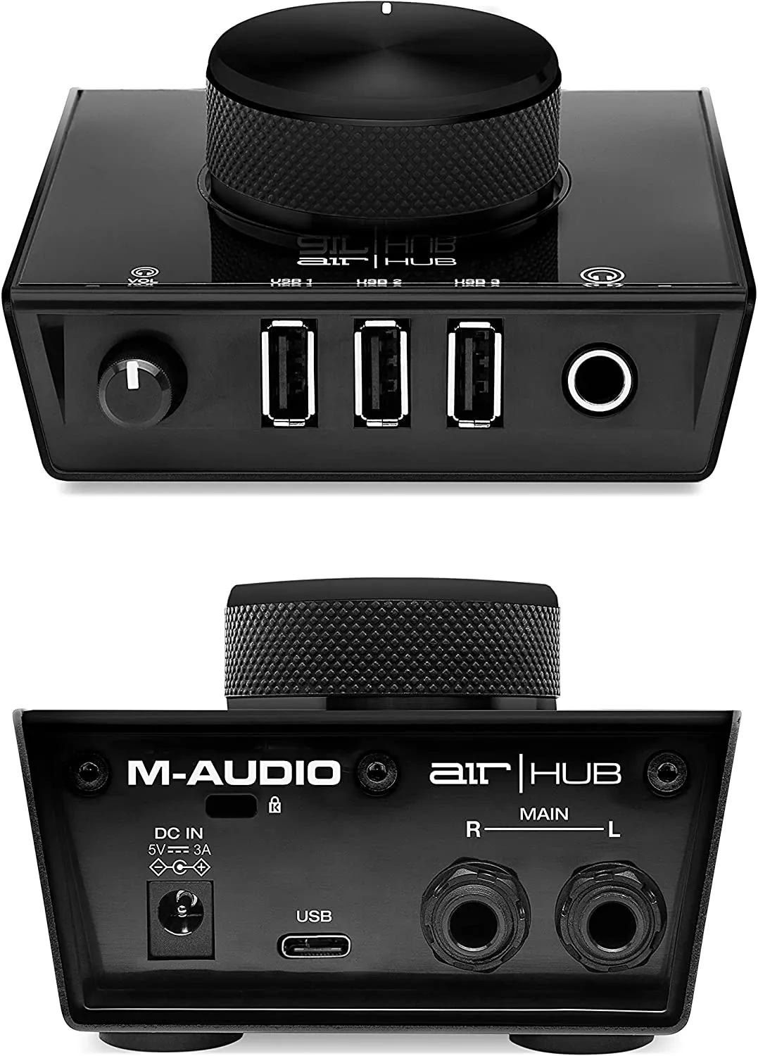 M-Audio AIR|Hub USB Audio Interface with Built-in Hub