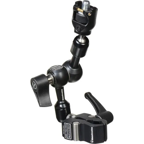 Manfrotto 244 MicroKit Anti-Rotation Aluminum Friction Arm, Black
