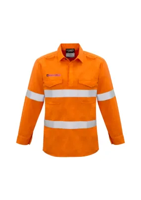 Mens FR Closed Front Hooped Taped Shirt (BZ-ZW134)