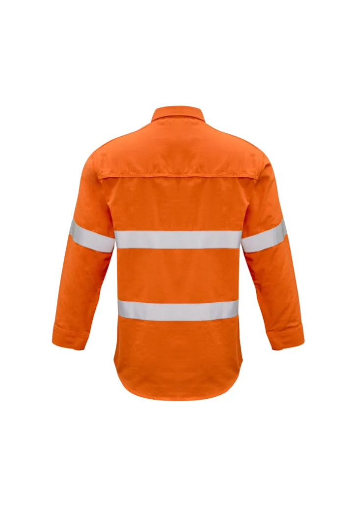 Mens FR Closed Front Hooped Taped Shirt