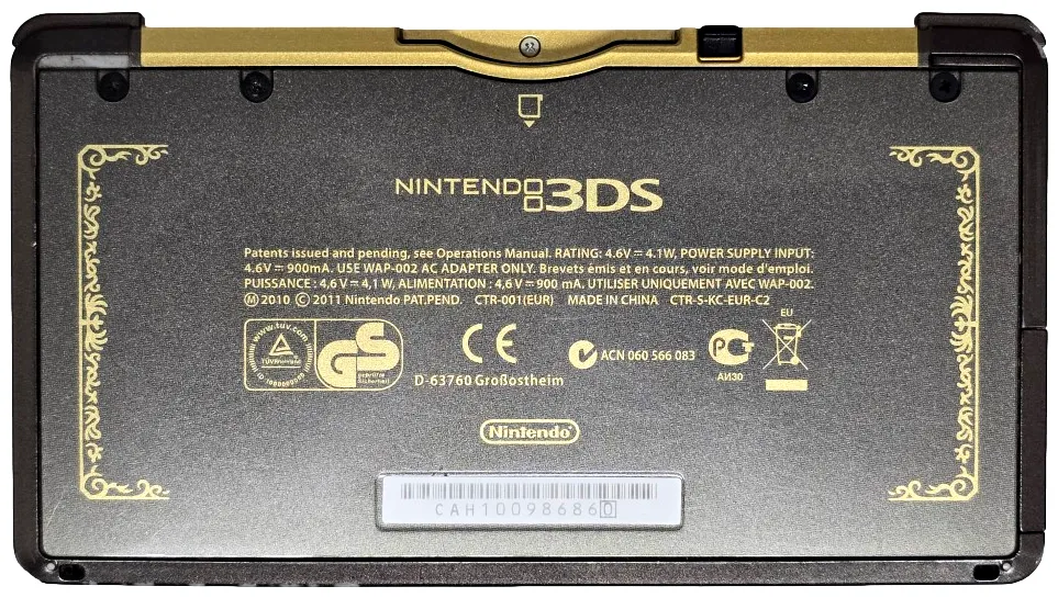 Nintendo 3DS Console The Legend Of Zelda 25th Anniversary Limited Edition (Preowned)