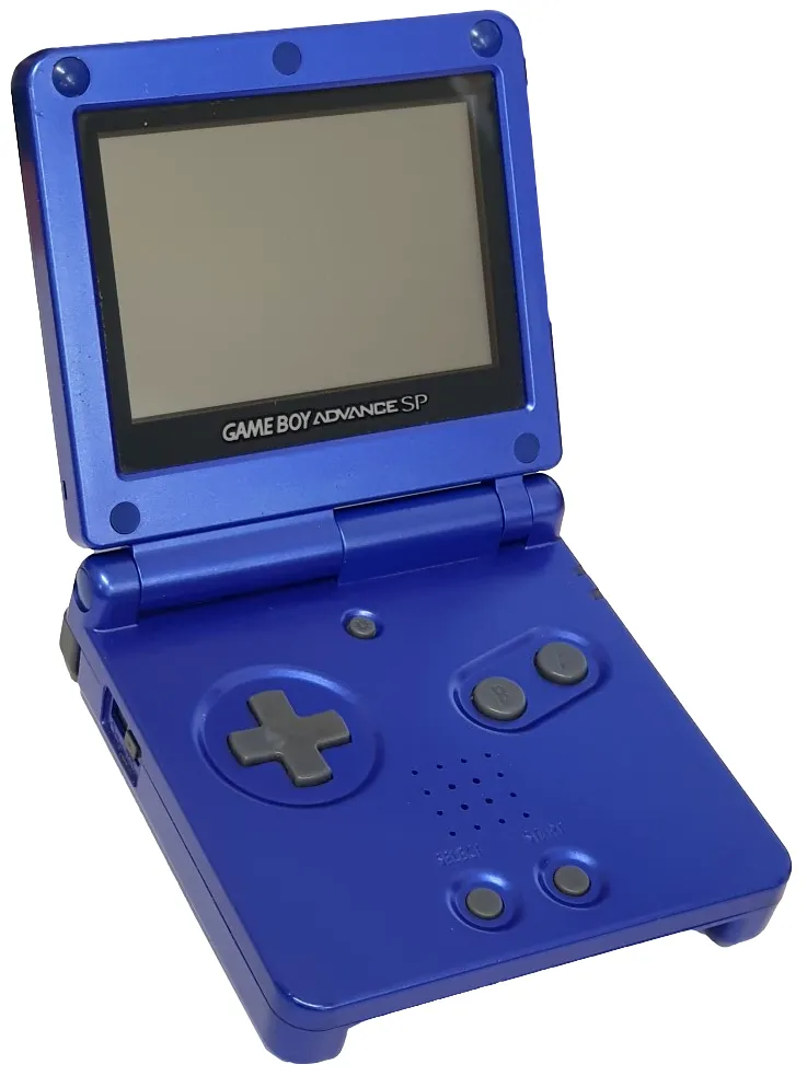 Nintendo Gameboy Advance SP Cobalt Blue AGS-001    USB Charger (Preowned)