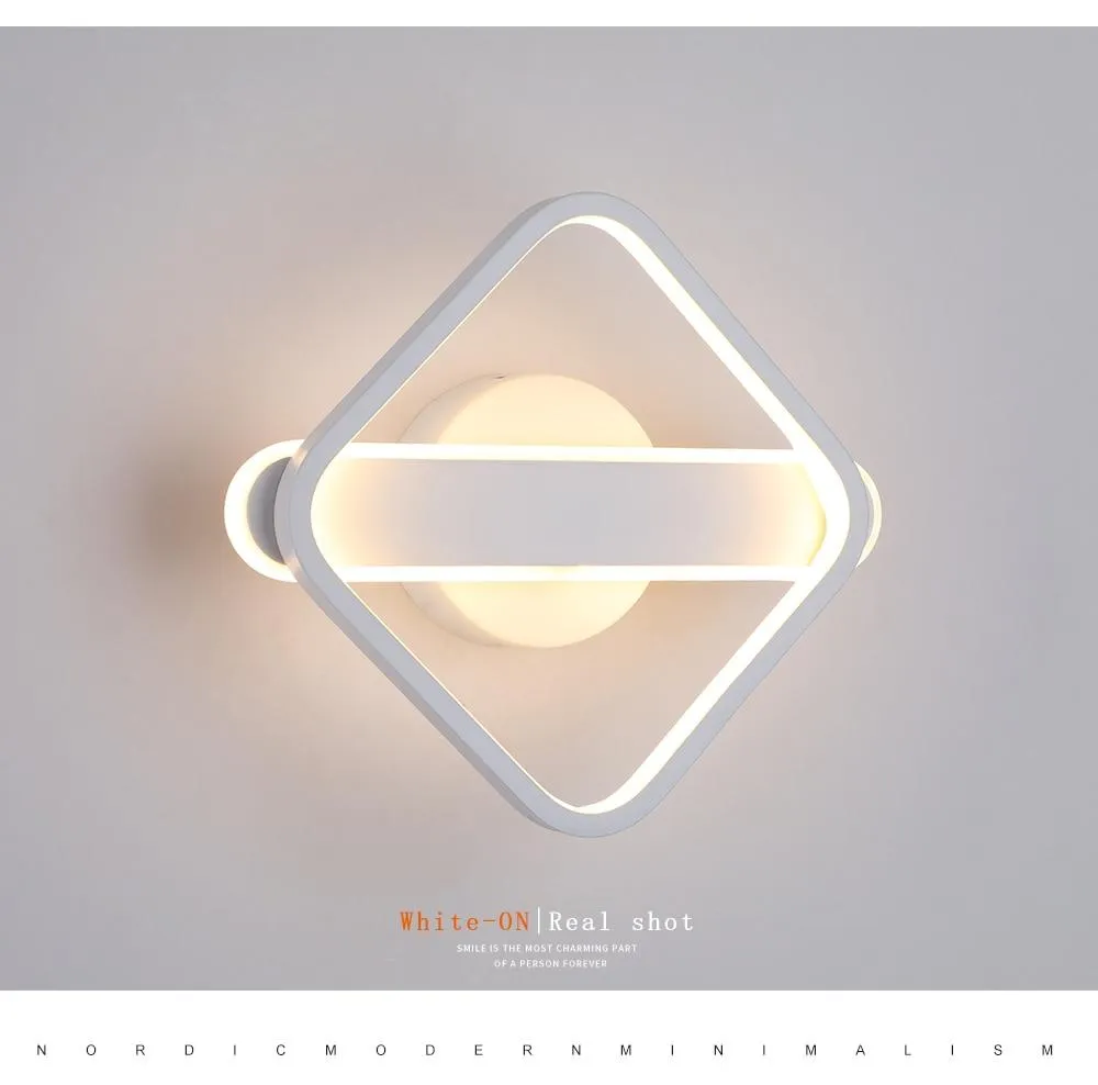 Nordic Minimalist LED Wall Lamp for Living Room & Bedroom