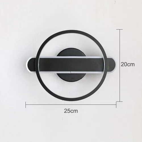Nordic Minimalist LED Wall Lamp for Living Room & Bedroom