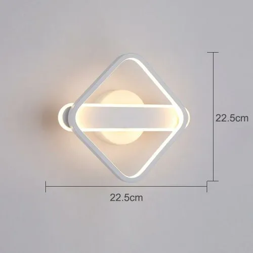Nordic Minimalist LED Wall Lamp for Living Room & Bedroom