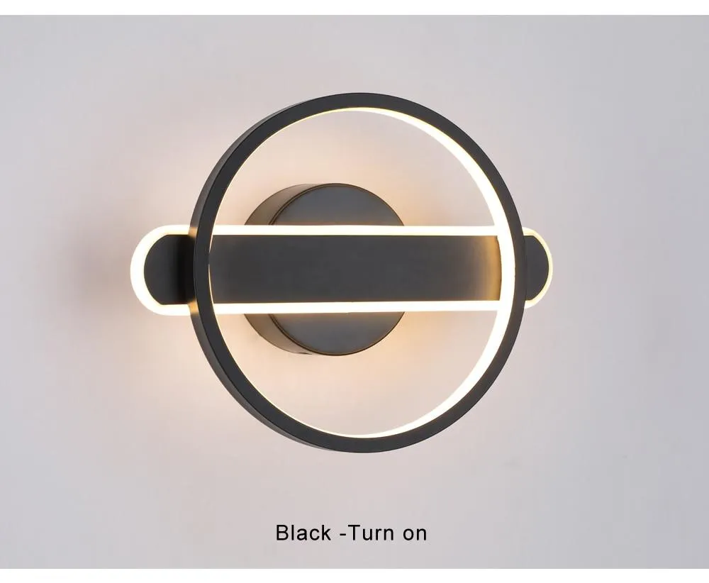 Nordic Minimalist LED Wall Lamp for Living Room & Bedroom
