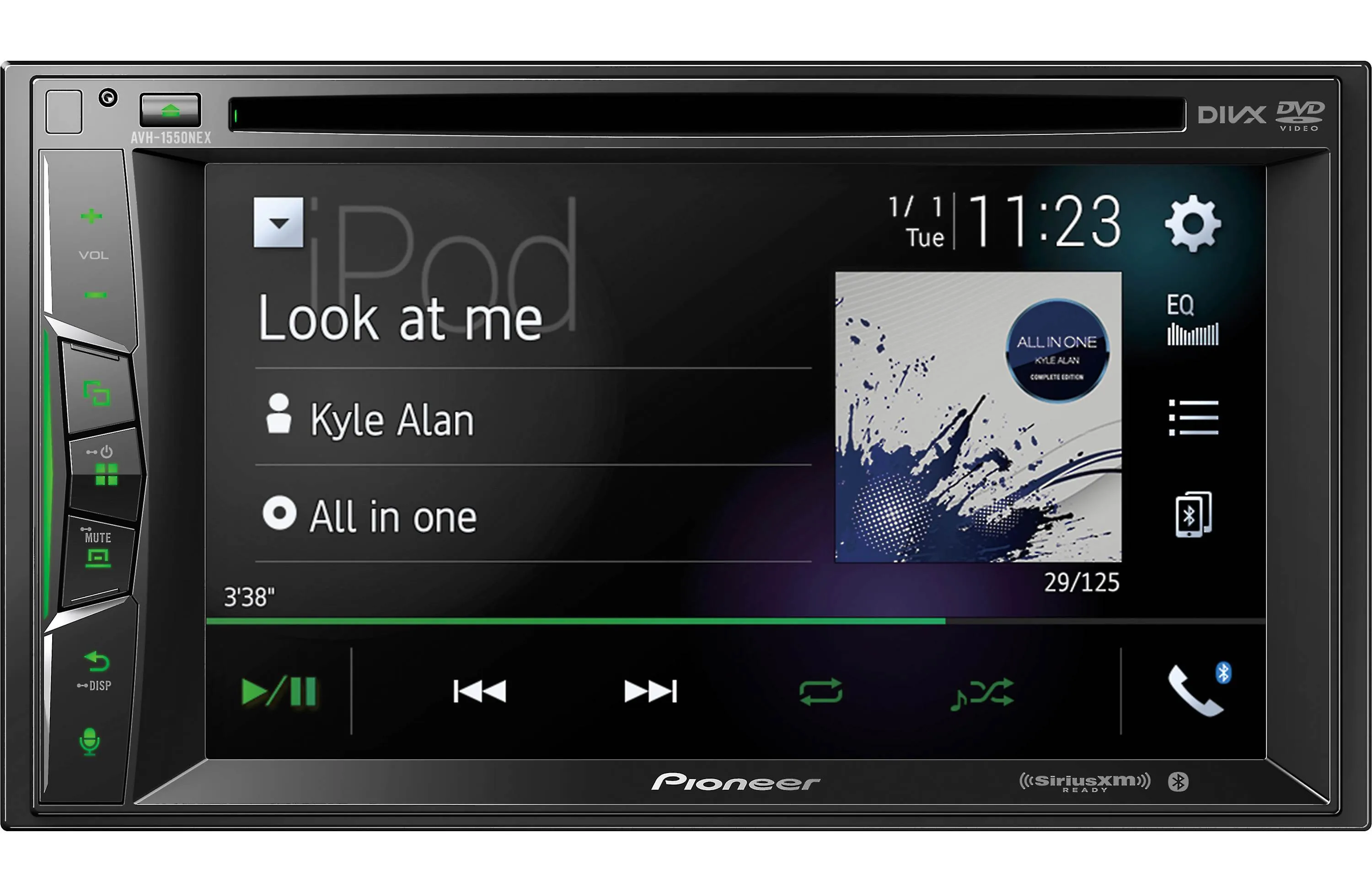 Pioneer AVH-1550NEX