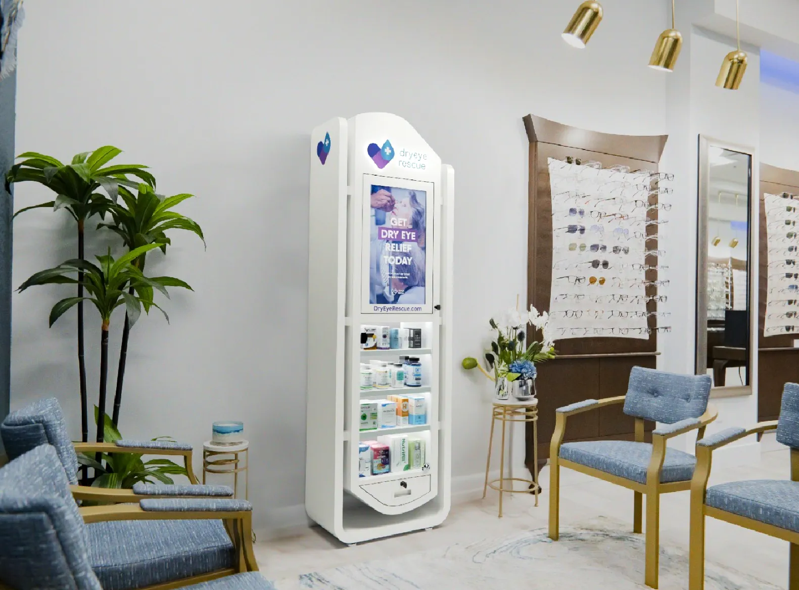 PKG: Tall & Skinny Standing Floor Display "Slim" (Tower)