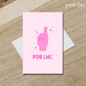 Pob Lwc Welsh Card