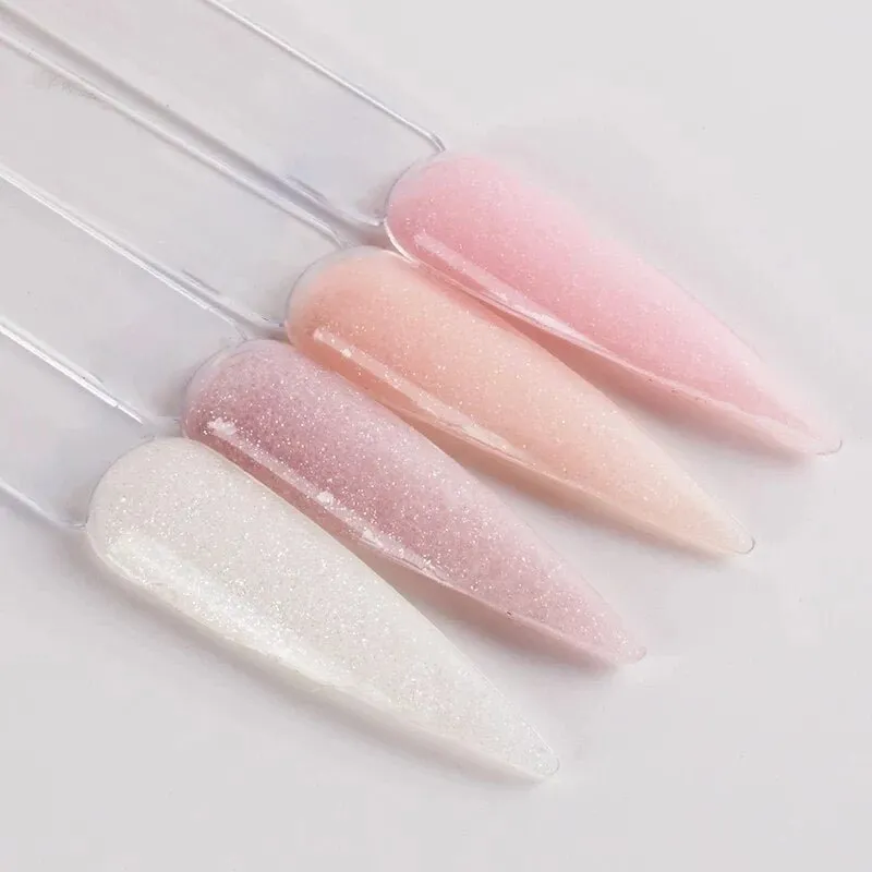 Poly Gel Extension Kit - 60ML  Permanent Acrylic Glitter Nail Extension