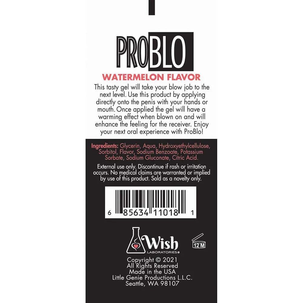 Pro Blo Watermelon 10 ml 65-Piece Fishbowl