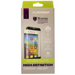 PureGear High Definition Tempered Glass Screen Protector for the LG V30 - Clear