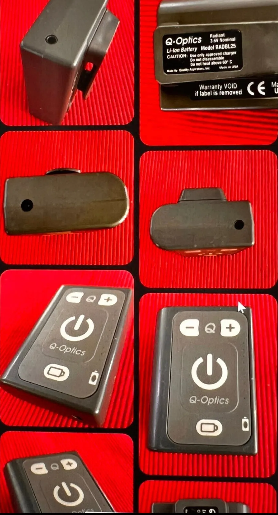 Q-Optics RADBL25 Battery Module New With 3 Years Warranty