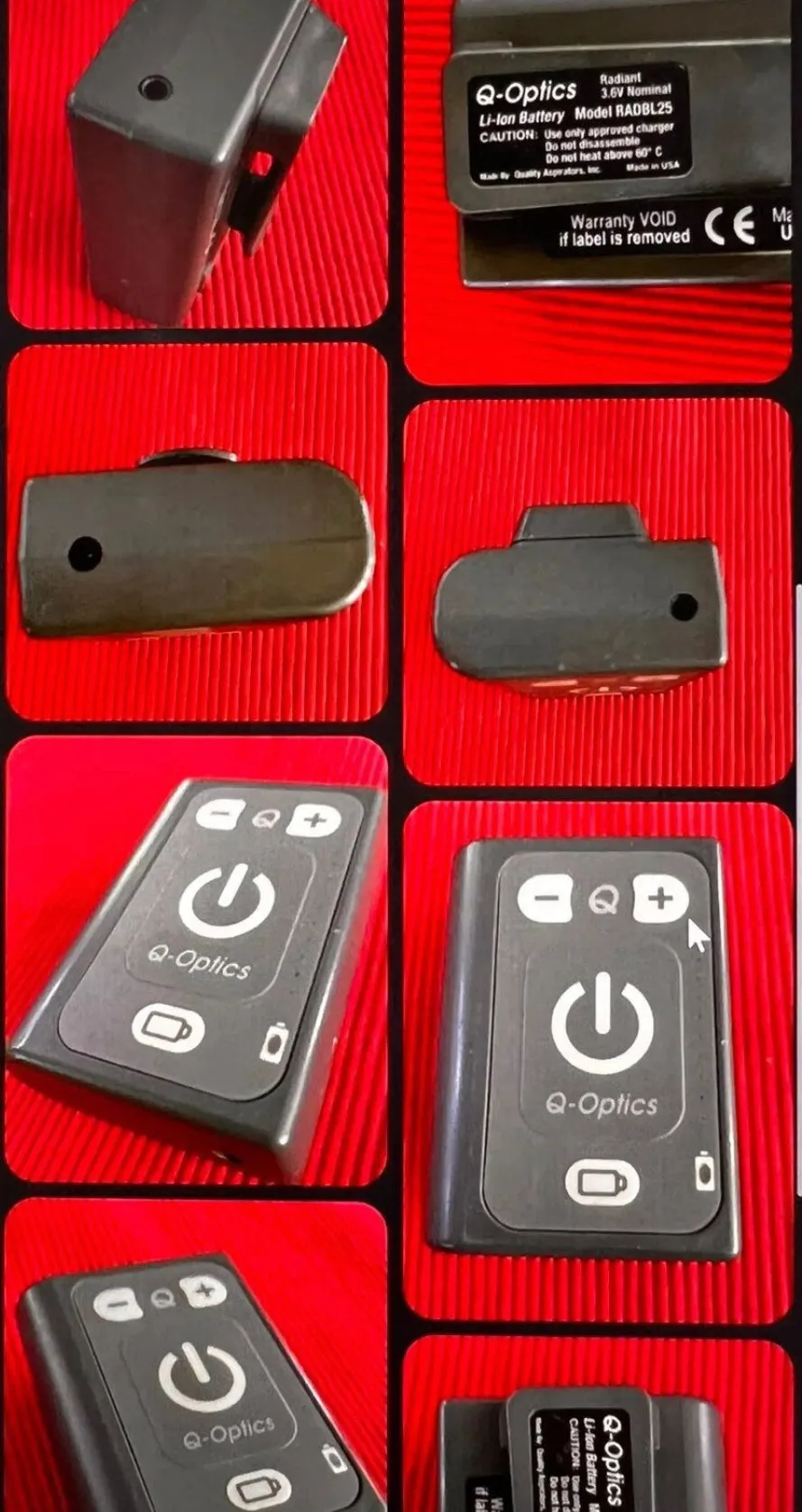 Q-Optics RADBL25 Battery Module New With 3 Years Warranty