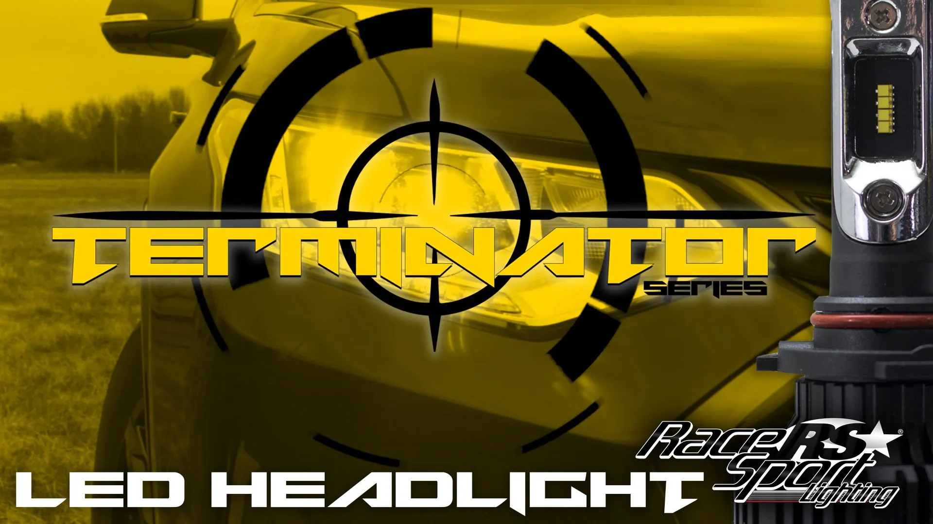 Race Sport RS Lighting (H4 Fan-less LED Conversion Headlight Kit) Terminator Series H4TLED