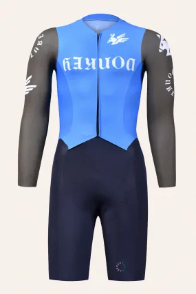 Racehorse LS Skinsuit - Men's - Neo Blue