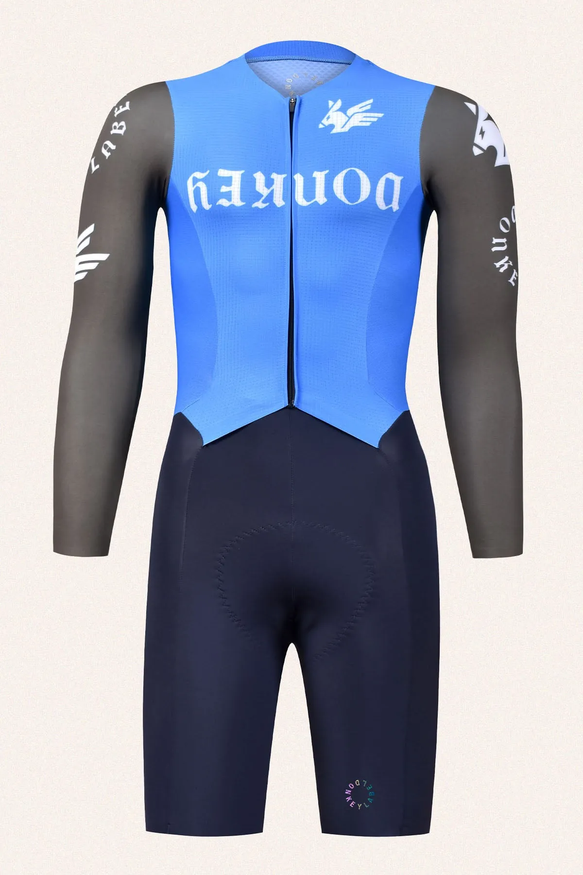 Racehorse LS Skinsuit - Men's - Neo Blue