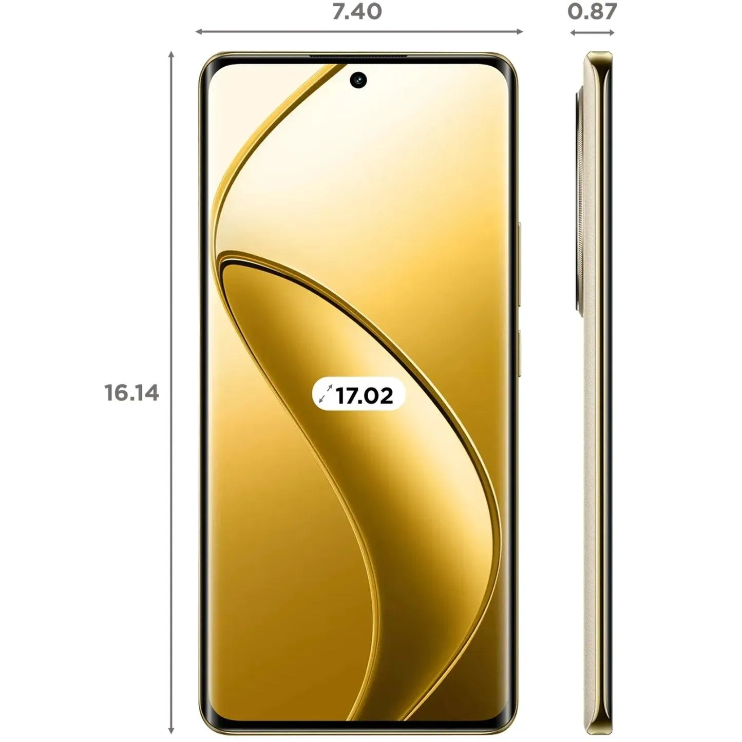 realme 12 Pro  Dual nano sim 5G (8GB ram)