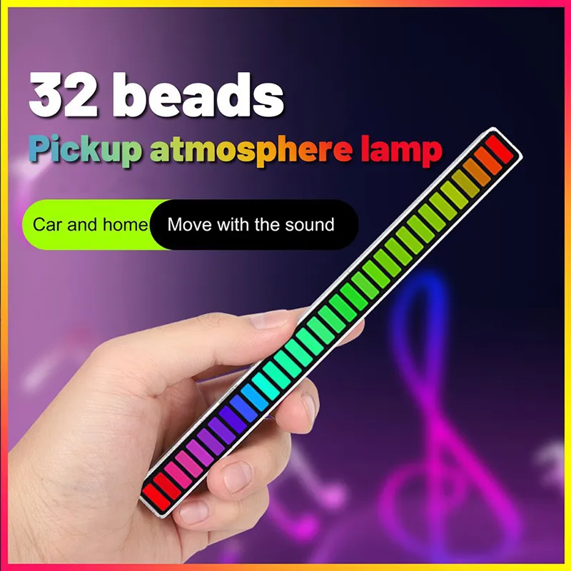 RGB LED Music Sound Control LED Symphony Pickup Light | TechTonic®